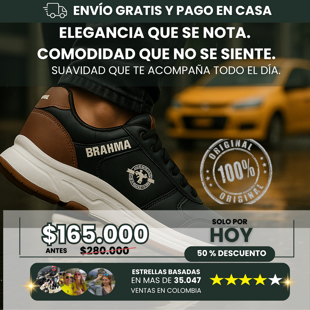 BRAHMA CASUAL TENIS CALZADO